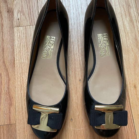 Selvatore Ferragamo Ninna Flats Black - Picture 2 of 7